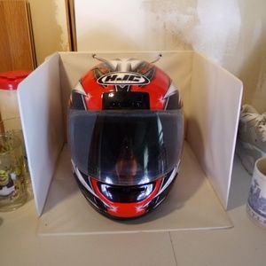 HJC motorcycle helmut dot and snell aproved